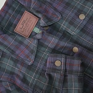 Lauren Ralph Lauren Plaid Wool Blend Jacket Medium